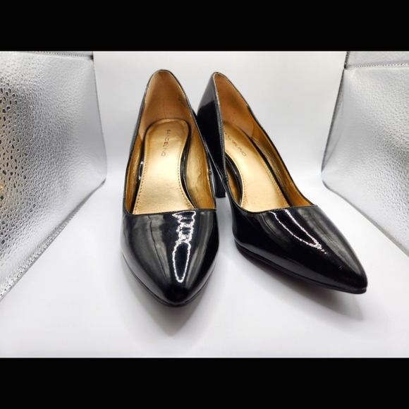 Bandolino Black Pointed Toe Spike Heels 6.5 - Picture 3 of 6